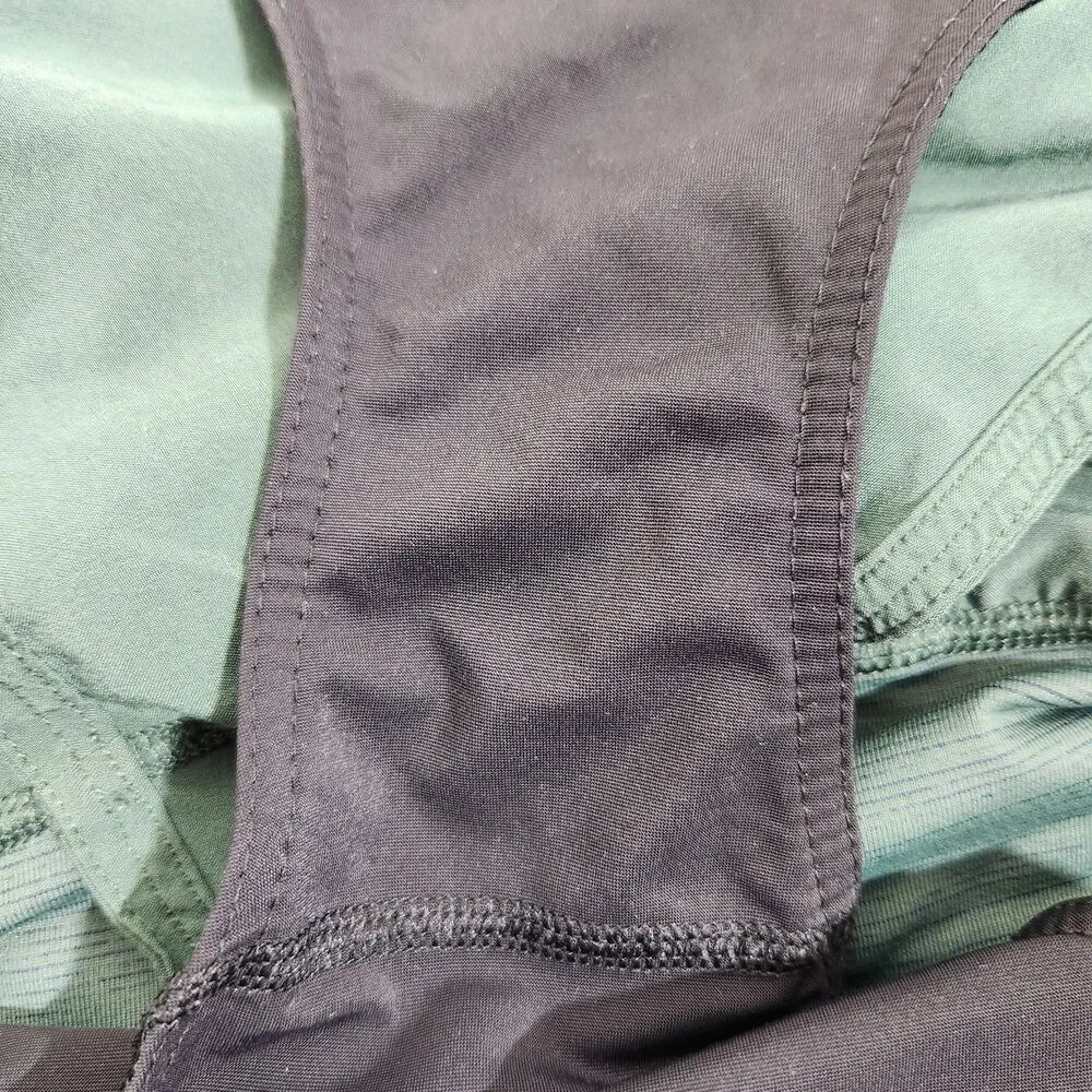 Outdoor Voices Womens RecTrek Shorts Size L Green Running Athletic Polyester